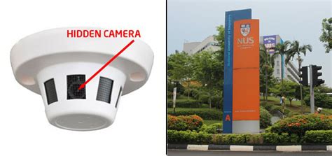 The answer to how to install a smoke detector spy camera is quite simple. NUS STUDENT INSTALLS 2 SMOKE DETECTOR WITH CAMERA IN TOILET