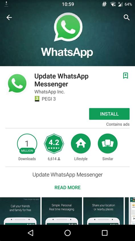 The app runs on android but it is not available on google play store. Google retira una falsa aplicación de WhatsApp de la Play ...
