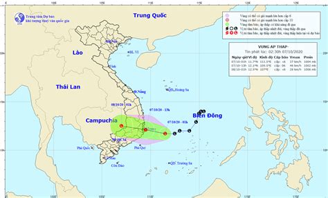 Dự báo, hôm nay áp thấp nhiệt đới theo hướng tây bắc, tốc độ khoảng 10 km/h và có khả năng mạnh lên thành bão. Dự báo thời tiết ngày và đêm nay (7/10): Bắc Bộ hửng nắng ...