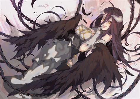 Wallpaper : Overlord anime, anime girls, Albedo OverLord ...