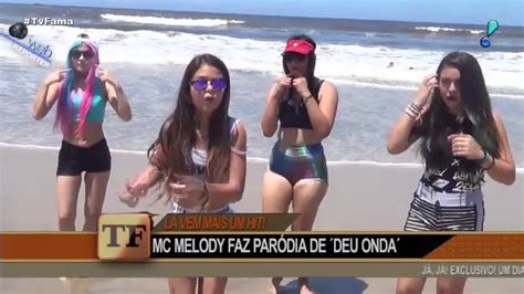 Check spelling or type a new query. MC Melody faz paródia do hit "Deu Onda" - TV UOL