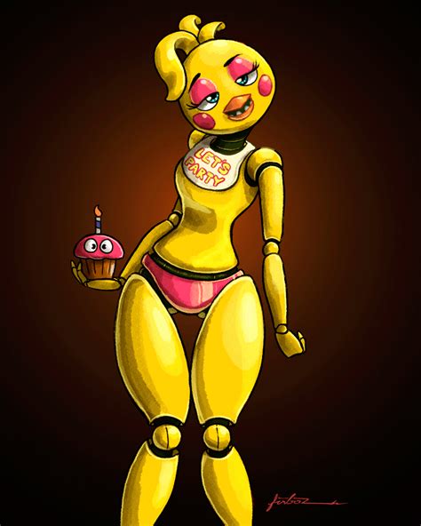 Well look no farther my thirsty 10 yr old! Toy Chica by Furboz on DeviantArt
