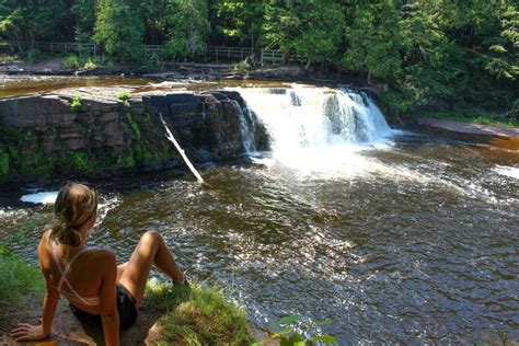 Soo line railroad tracks and division street trout creek: 9 Campers Share Their Favorite Campgrounds in Michigan
