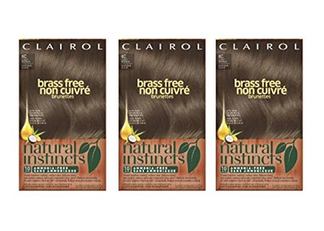 Best selling in hair colour. Clairol Natural Instincts Semi-Permanent Hair Color Kit, 3 ...