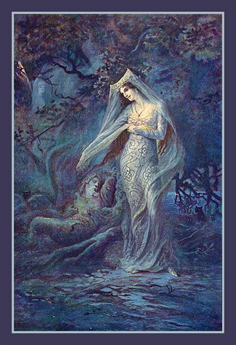 Did you scroll all this way to get facts about lady of the lake art? Pin on fridge magnet