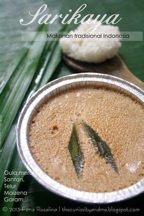 Kue tradisional ini merupakan jajanan pasar khas indonesia. NCC Jajan Tradisional Indonesia Week: Sarikaya | Savoury ...