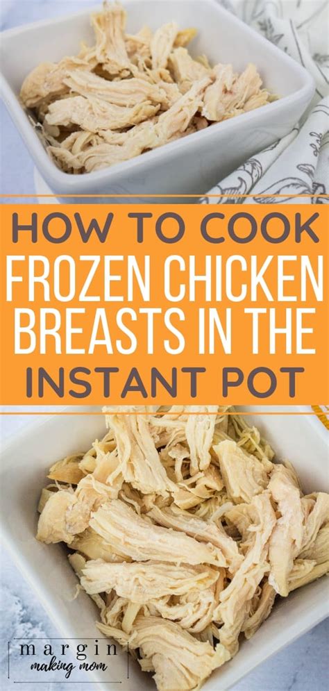 An instant pot makes cooking perfectly tender and seasoned chicken breast ridiculously easy. How to Cook Frozen Chicken Breasts in the Instant Pot