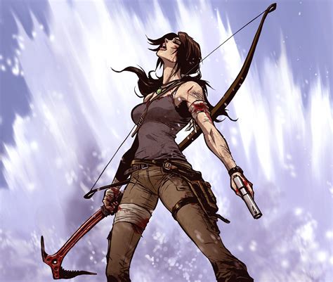 Lara Croft, Tomb Raider, Artwork Wallpapers HD / Desktop and Mobile Backgrounds