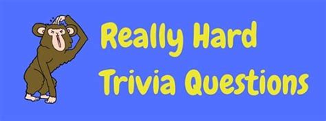 This game is undoubtedly the most played in the world, and this is due to its challenging storyline and quests that many have a drive trying to solve. 20 Free Really Hard Trivia Questions And Answers | LaffGaff