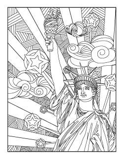 What to do with 4th of july coloring pages? 13+ 4th of July Coloring Pages for Adults - The Artisan Life