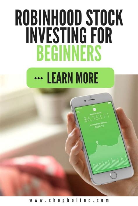 Robinhood seems like a very cool app. Robinhood Stock Investing for Beginners | Investing ...
