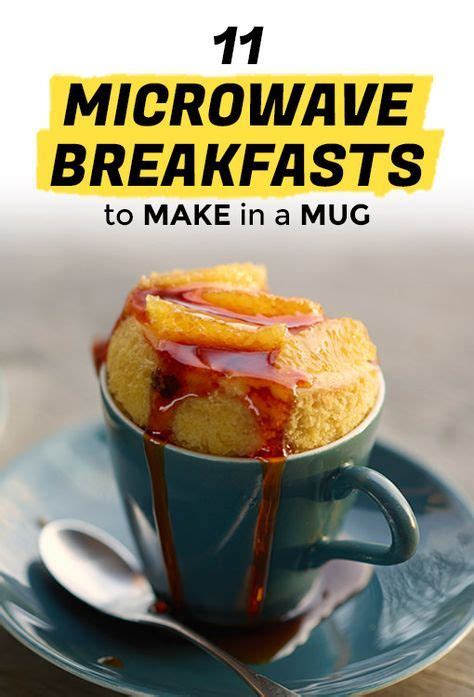 A microwave can do more than just heat. 11 Microwave Breakfasts You Can Make in One Mug | Microwave breakfast, Mug recipes, Microwave ...