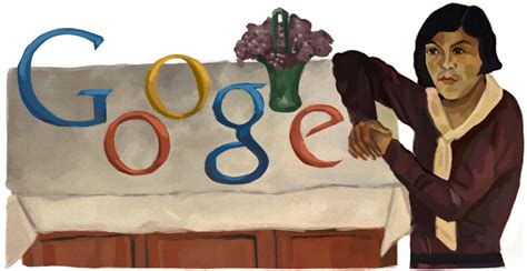 More than 2,000 doodles have adorned google's homepage, each with a unique charm. Maria Izquierdo's 112th Birthday