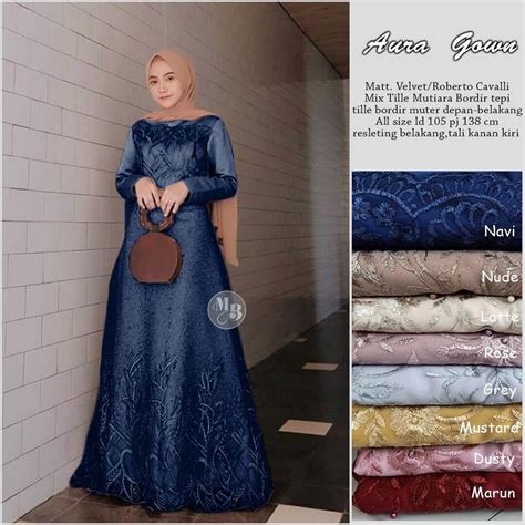 Maybe you would like to learn more about one of these? Dimana Beli Baju Gamis Wanita Terbaru 2021 Lebaran Gamis ...