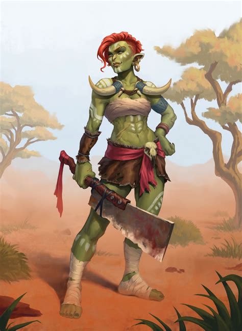 (m) means that a noun is masculine. Orc Girls — Female Orc by Igor Mota in 2020 | Female orc ...