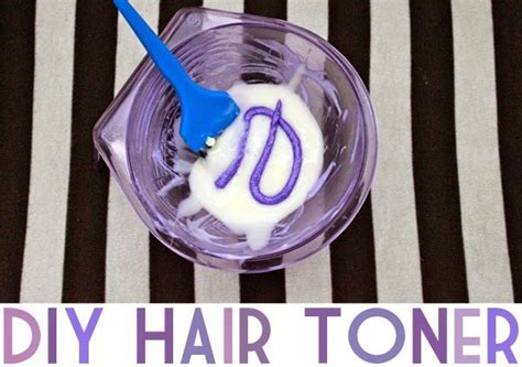Purple shampoo, baking soda, 10 vol cream developer, stained/old towel, cup, spoon or stirrer, conditioner. Pin on DIY + CRAFT