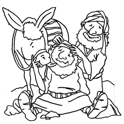 He helped a man who was robbed when no one else would. Good Samaritan Coloring Pages - 600×600 Coloring picture ...