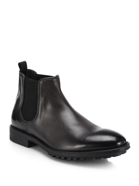 Our range includes suede & leather chelsea boots in shades of black, grey, brown, tan, navy. Lyst - To Boot Mitch Leather Chelsea Boots in Gray for Men