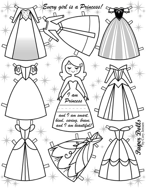 Free paper dolls and clothes for kids recently, i was describing to my daughter how i used to play with paper dolls and she was fascinated, wanting to know more. Paper doll template, Disney paper dolls, Princess paper dolls