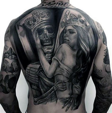 The most popular part to place the cross is the upper arm. 50 Awesome Back Tattoos For Men - Masculine Design Ideas