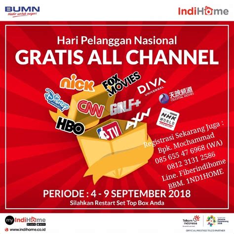 Dengan menghubungi call center 145 maka segala permintaan anda akan di proses dengan bantuan customer sebelum anda pasang indihome di rumah anda, kenali dulu paket yang cocok untuk anda, agar anda menjadi paham benar. PROMO Indihome Surabaya Terbaru September 2018 - PASANG ...