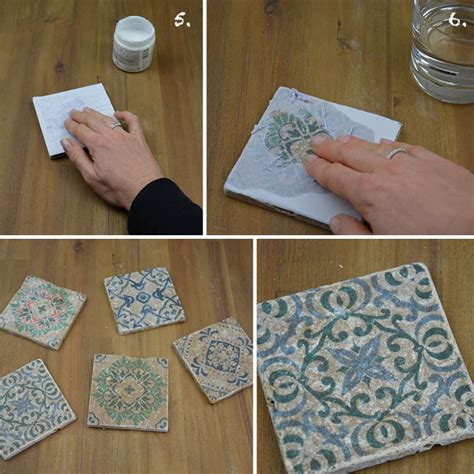 46 vintage light powder baby blue tile mariwasa ceramic tile 4.25 nos 5.77 sqft. DIY: Vintage-Fliesen selber machen | Schön bei dir by DEPOT