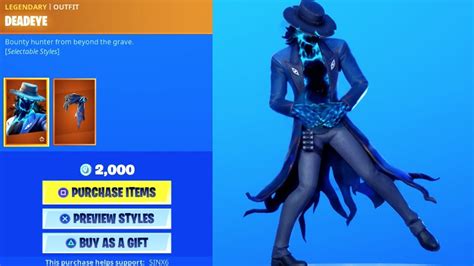 De fortnite battle fortnite ps4 jouer a 2 royale skin pioche. *NEW* DEADEYE SKIN + SPECTRAL SCYTHE..! (Item Shop ...