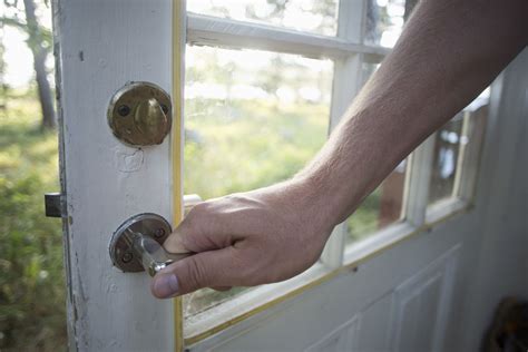 Due to fluctuations in weather and frequency of use, it's possible for a sliding glass door's roller to require adjustment. How to Tighten a Loose Doorknob or Door Handle
