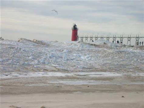 Check spelling or type a new query. frozen waves on lake Michigan south Haven. (With images ...