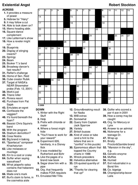 Funster crossword puzzle book for adults 101 large print. Printable Hard Crossword Puzzles For Adults | Printable ...