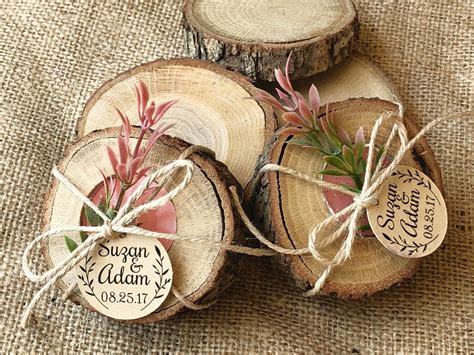 Tree branch wood candle holders. Rustic Wedding Favors,Natural Wood Tea Light Candle Holder ...