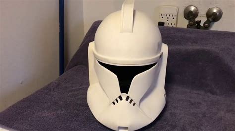 Phase 1 501st clone trooper helmet installing brake light leds featuring patchbot himself patrick stefanski. Phase 1 501st Clone Trooper Helmet Painting - YouTube