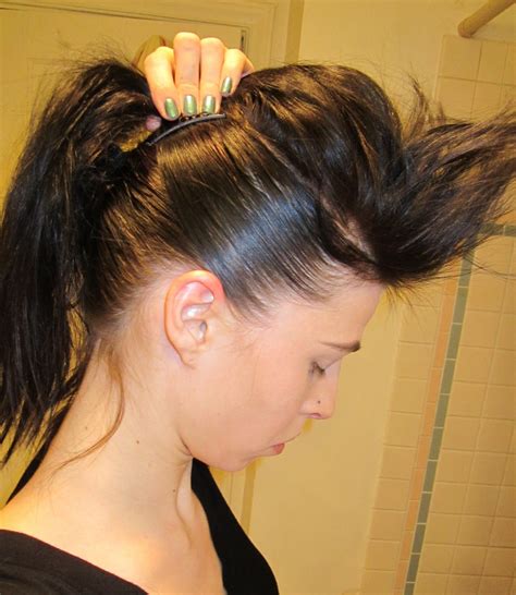 How to style a mohawk? Inspired Xpression: How to Make a Mohawk with Long Hair