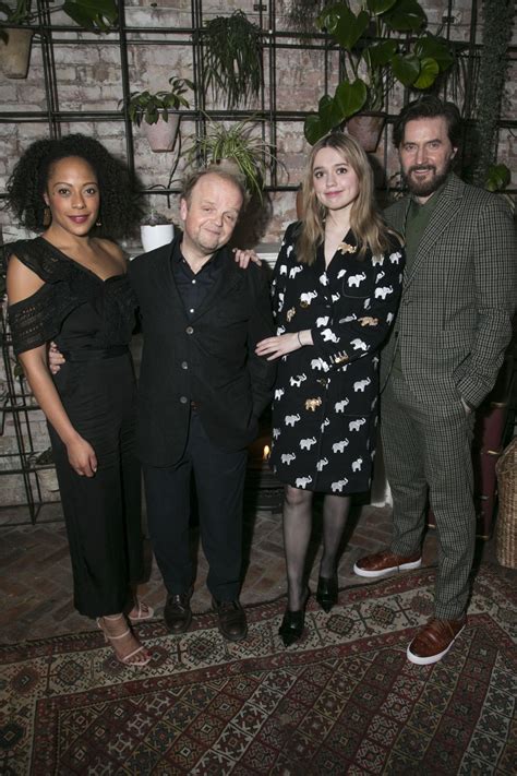 In 2021, for this role, she received a nomination for the bafta tv award for best female comedy performance. AIMEE LOU WOOD at Uncle Vanya Play Press Night in London ...