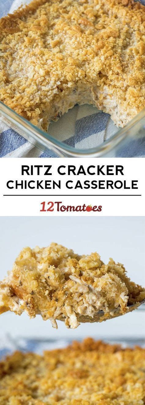 We love making easy weeknight dinners, and casseroles are the perfect dish to meal prep ahead of time, like broccoli casserole , tater tot casserole , and. Ritz Chicken Casserole | Recipes