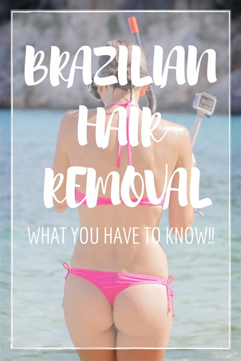 Do this over the sink because it can get messy. Under Construction | Brazilian hair removal, Bikini laser ...