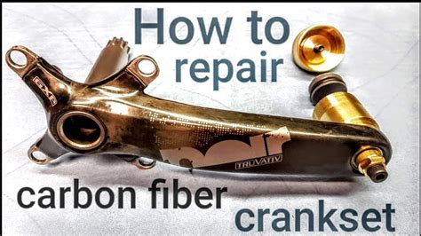 Sounds like there are some economical sources out there. How to repair carbon fiber crankset - loose threaded ...