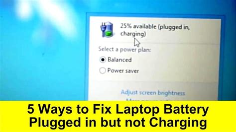 How long will it be before it's too late to replace the battery? 5 Ways to Fix Laptop Battery Plugged in but not Charging ...