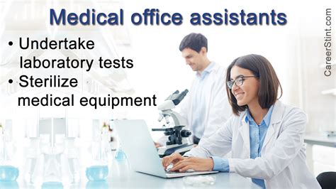 Overview of the field medical assistants contribute essentially towards the smooth accomplishment of operational and about medical assistant certification if you plan to pursue a career as a medical assistant then iut is recommended that you obtain a medical. Sample Resume for Medical Office Assistant - Career Stint