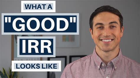 Check spelling or type a new query. What a Good IRR Looks Like in Real Estate Investing - YouTube