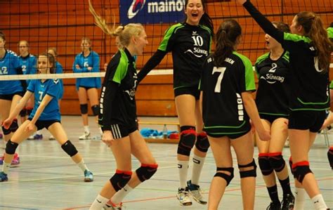 Alunatur, mit sicherheitsspannvorrichtung, 80 x 80 mm. Deutsche Meisterschaft U16 Volleyball Mädchen Team ...