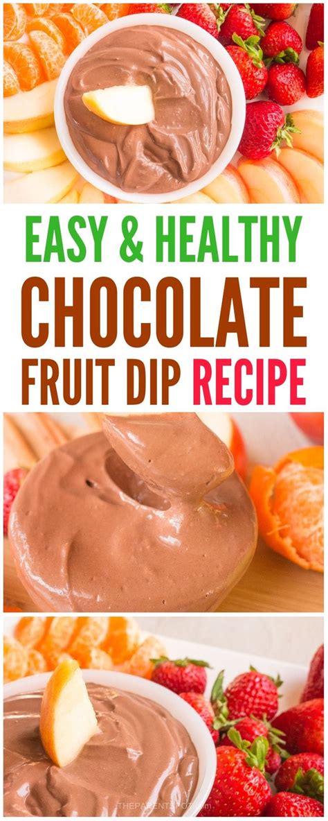 Maybe you would like to learn more about one of these? Healthy Chocolate Fruit Dip Recipe Made Easy with Greek Yogurt