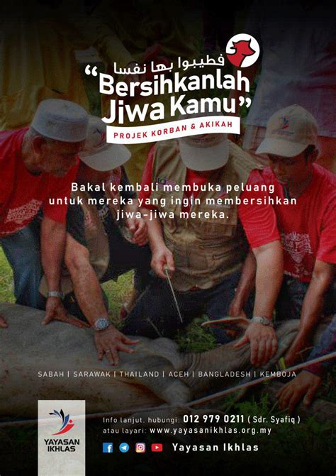 Berapakah harga untuk sertai program korban & aqiqah iman care? Yayasan Ikhlas | Peduli dan Prihatin