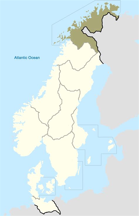 The sami are the indigenous people of norway, sweden, finland and russia. Image - Sapmi Map.png | Alternative History | FANDOM ...