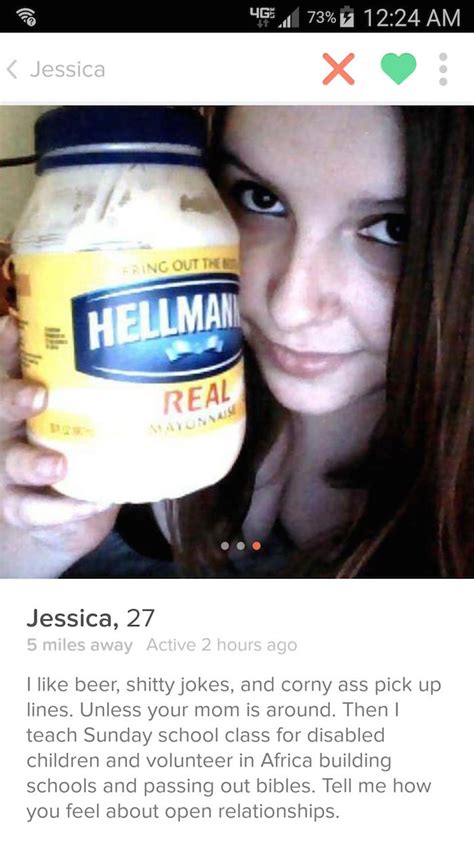 It feels like a game where you can swipe all day long and feel great about yourself every time you get a match. 20 Hilariously Bad Tinder Profiles - Funny Gallery | eBaum ...