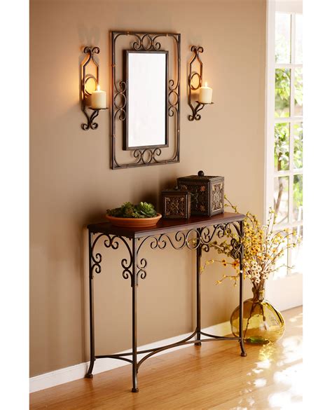 Aménagez votre maison grâce à shopalike : Meuble Console Bois Fer Forge - Idéemeubleconception.fr