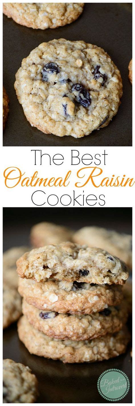 These healthy oatmeal cookies are great for customising. Old Fashioned Oatmeal Raisin Cookies | Recipe | Best ...