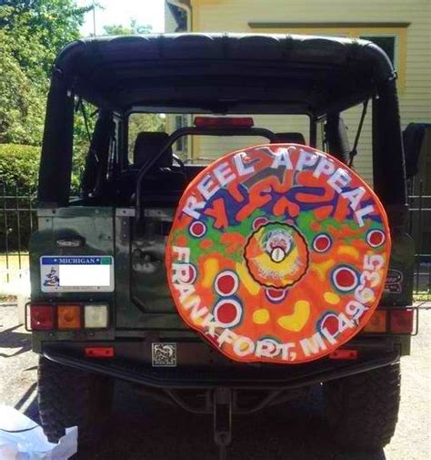 Threads To Treads Custom Tire Cover Art! | Custom tire ...
