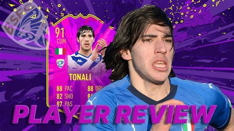 Sandro tonali rating is 77. 91 Future Stars Sandro Tonali Player Review | Fifa 20 | Is ...