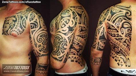 Los tatuajes maoríes para hombres son reconocidos en todo el mundo por la variedad de motivos y diseños que tienen.los tatuajes maori son una buena elección para hacerte un tatuaje, y es una buena idea que elijas aquellos tatuajes que mas te gusten de las imagenes que te mostramos en. Tatuaje de Maoríes, Brazo, Espalda